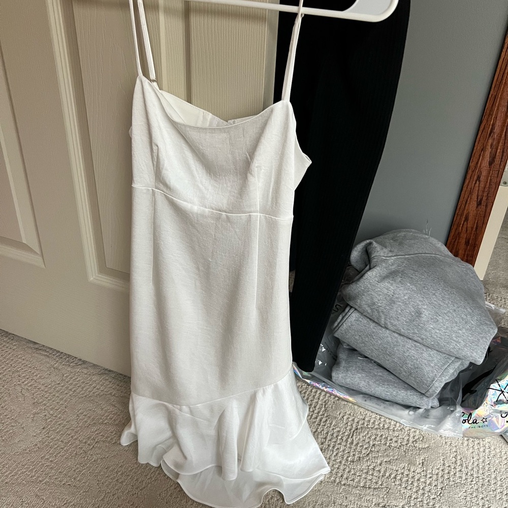 Lovers & Friends Sweetie White Dress XS NWT - Picture 5 of 13